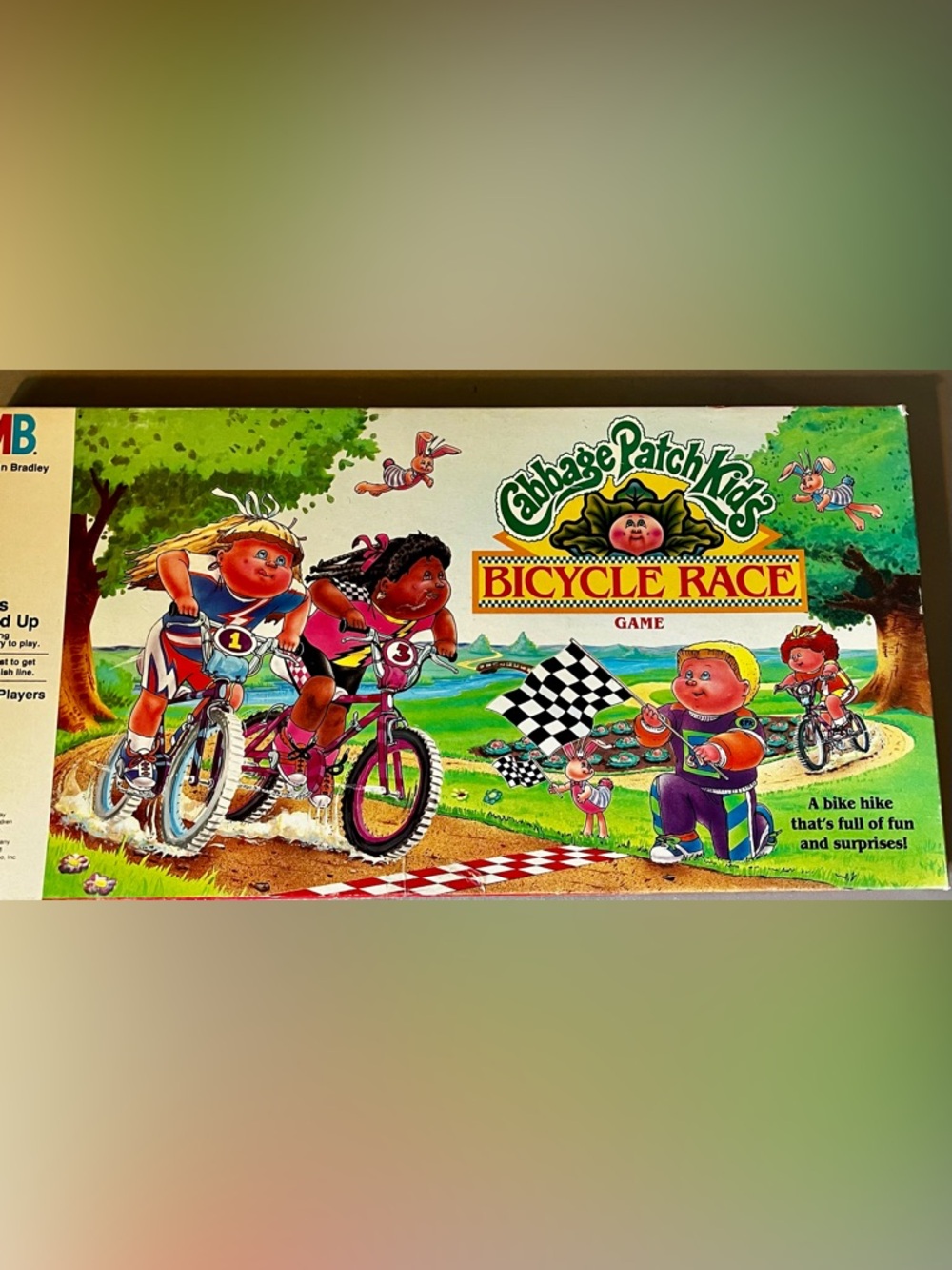 Milton Bradley Cabbage Patch Kids Bicycle Race Game